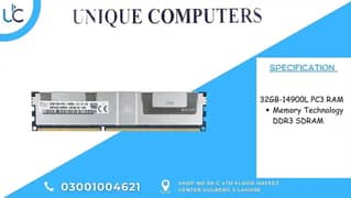 32GB-14900L PC3 RAM Memory Technology DDR3 SD RAM 0