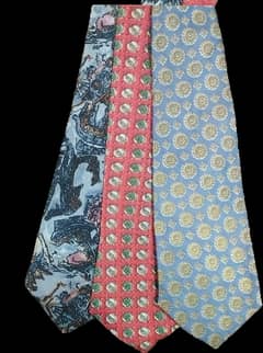 Imported Italian Silk 3 Ties Set 0