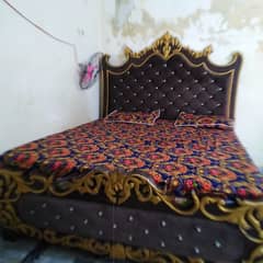 urgent sale wooden bed