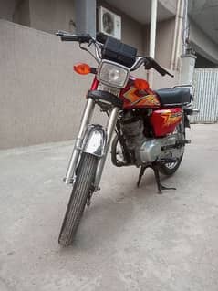 honda cg 125 2021 model for sale in neat and clean condition.