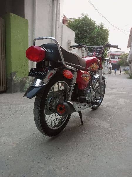 honda cg 125 2021 model for sale in neat and clean condition. 1