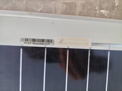 2 inverex solar panels with stand and battery charge controller