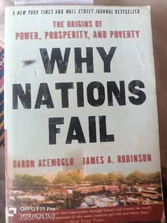 WHY NATIONS FAIL BY DARON ACEMOGLU & JAMES A. ROBINSON