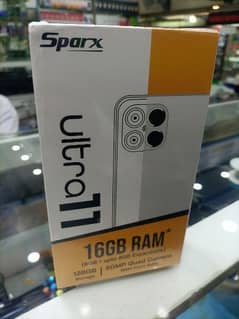 sparx ultra 11  (8GB + 8GB  expandable 128 storage / 50mp Quad camera 0