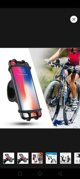 silicone bike mobile holder 1