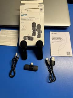 Boya Ultracompact 2.4GHz Wireless Microphone System
