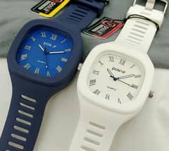 POSITIF RUBBER WATCH FOR MEN.        Contact No. 03211140935