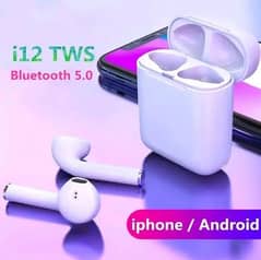 i12 Airpods/ Earphone/ Earbuds/ Wireless Earphone 0