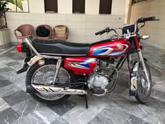 Honda CG 125 2022 model excellent condition with all documents 0