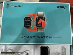 Crown 9+1, Smart Watch with 8 straps, Dillvery all over Pakistan.