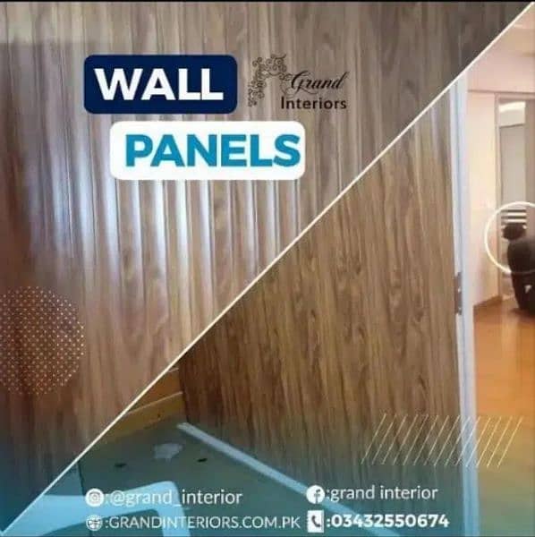 Wallpapers wall morals wall panels wpvc panels by Grand interiors 0