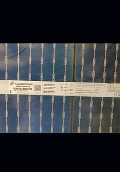 Canadian solar A Grade solar plates/Panels working like new plates. . .