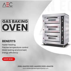 Gas Pizza Oven single deck