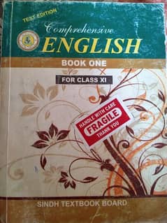 First year English book, Sindh board 0