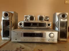 Panasonic 5.1 speakers & Amplifier for sale