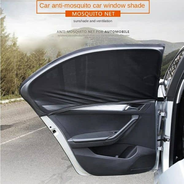 4Pcs Car Window Sun Shade Universal Vehicle Sun Protection Window 6