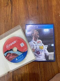 fifa 20 and fifa 18 ps4