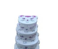 Food storage containers set pack of 4 0