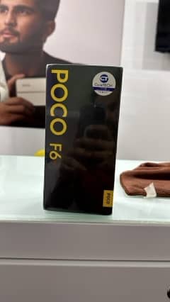 Poco F6 Box Pack 12Gb Ram 512Gb Rom Pta Approved Black And Green Color