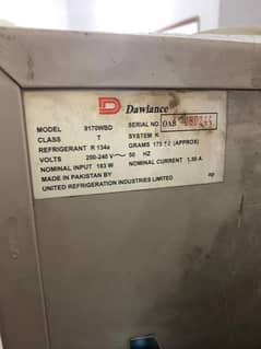 URGENT DAWLANCE Refrigerator 9170 WBD - Excellent Condition- Medium