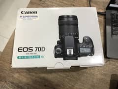 Canon EOS 70D camera for Sale 0