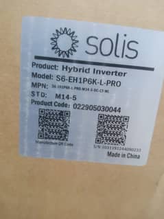 Solis Hybrid M14-5 PV INVERTER 6-8-15-20KW