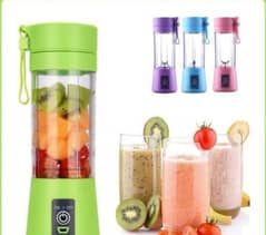 USB Rechargeable Juicer - Portable Blender with 6 Blades 0