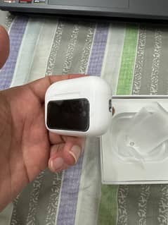 Lcd Touch Screen Airpods A9 Earbuds with ANC/ENC Bluetooth Earphones