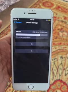 Iphone 7plus 128gb 100% battery health 10/10 non pta