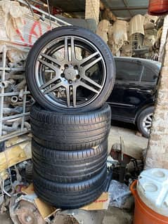AMG Rims and tyres new tyres 0