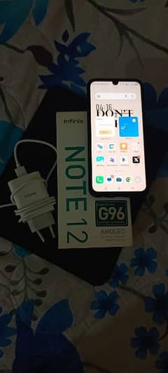 Infinix note 12 G96 10/10 condtion