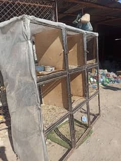 I have  2 cages in very good condition jiko smjh aye Wohi rabtaa karay