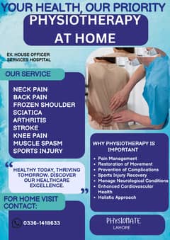 PHYSIOTHERAPIST PHYSIOTHERAPY Home Visit