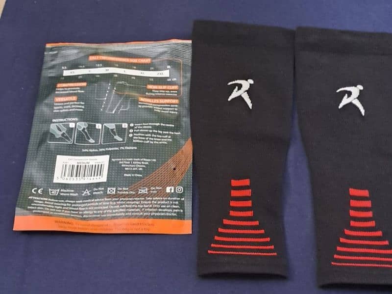 Calf compression sleeves 1