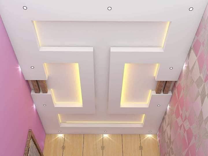 false ceiling, pop ceiling, Gypsum Panel Ceiling, pvc ceiling 3