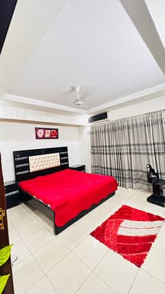 Fully furnished Lush 1 Bed Appartment safari villas Bahria town phase 1