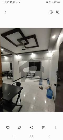 FULLY. FURNISHED OFFICE IS AVAILABLE ON THE RENT IN THE COMMERRICAL. BUILDING AT MAIN SHAHRE E FAISAL