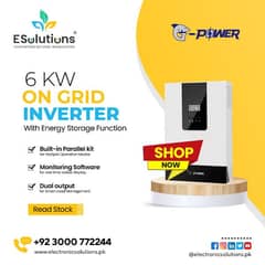 G Power 6 kw hybrid inverter