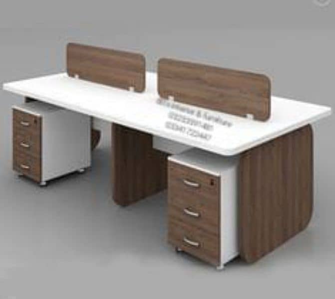 office table, cubicle, workstation, counter, conference table & chair 5