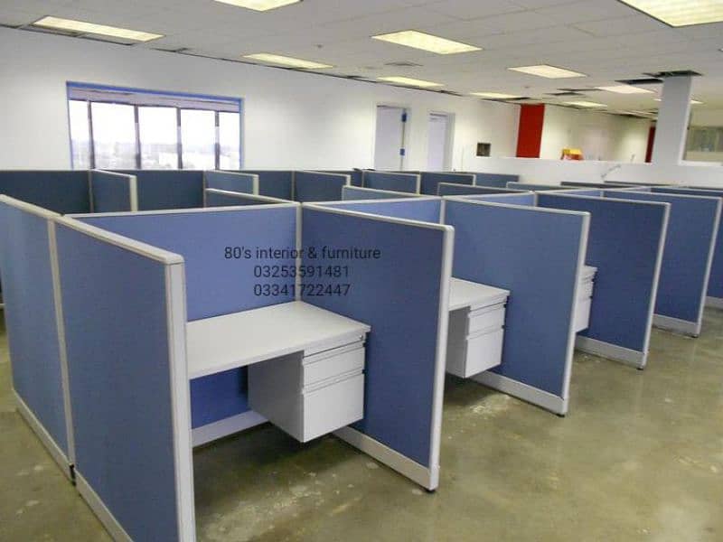 office table, cubicle, workstation, counter, conference table & chair 8