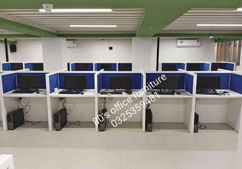 office table, cubicle, workstation, counter, conference table & chair 12