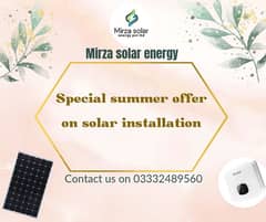 summer offer on solar installation for details contact us 03332489560