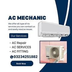 Ac Mechanic, Ac Repair, Ac Services Available 0