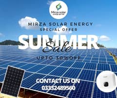 special summer offer 30%off on all solar installation