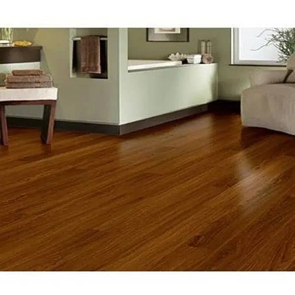 Wooden Flooring / Vinyl Floor / Wallpaper / Blinds / Gym Rubrr Tiles 5