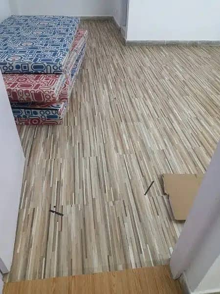 Wooden Flooring / Vinyl Floor / Wallpaper / Blinds / Gym Rubrr Tiles 7