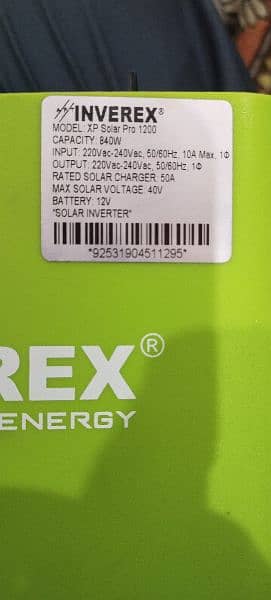 inverex solar inverter 12v 3