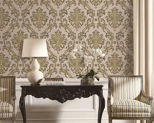 Wallpapers / Vinyl Floor / Wooden Floor / Roller Blinds / Fluted Pane 1