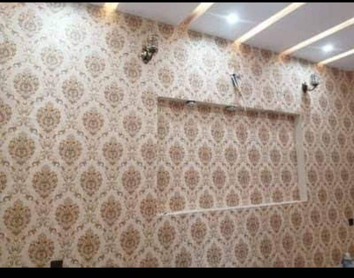 Wallpapers / Vinyl Floor / Wooden Floor / Roller Blinds / Fluted Pane 4