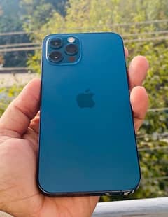Iphone 12 Pro max 256Gb Blue With Box PTA approved